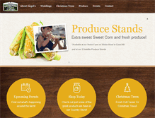 Tablet Screenshot of cottonwoodfarms.net